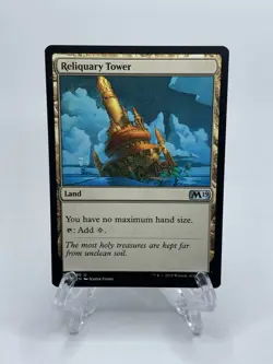 Reliquary Tower - M19 Core Set 2019 - MTG - UNC - Magic The Gathering - Image 1