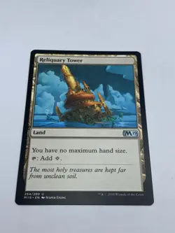 Reliquary Tower - M19 Core Set 2019 - MTG - UNC - Magic The Gathering - Image 2
