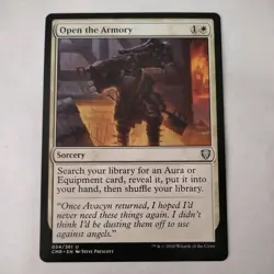 MTG Magic the Gathering Open the Armory (34/794) Commander Legends - Image 1