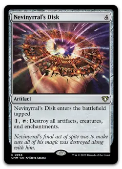 Nevinyrral's Disk #965 (NM) Commander Masters CMM Magic MTG - Image 1