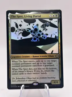 The Spot, Living Portal 0153 Foil Marvel’s Spider-Man SPM MTG NM - Image 1