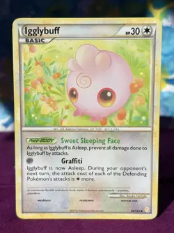 Pokemon TCG; Igglybuff 44/123 - Heartgold & Soulsilver - Regular NM - Image 1