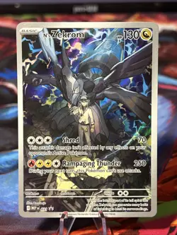 Pokemon TCG N’s Zekrom #031 Black Star Promo Full Art Ascended Heroes Promo NM/M - Image 1