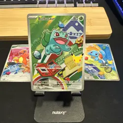 Pokemon TCG First Partner Illustration Collection Series 1 Kanto GEN 1 Starters - Image 3