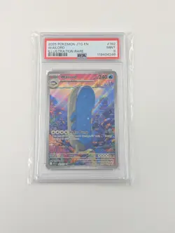 2025 Pokemon SV Journey Together Wailord #162/159 PSA Grading 9 - Image 1