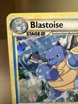 Pokemon Blastoise 13/95 Cracked Ice Holo From 2010 - Image 2