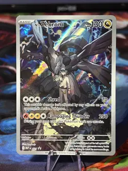 Pokemon TCG N’s Zekrom #031 Black Star Promo Full Art Ascended Heroes Promo NM/M - Image 1