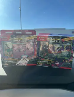 Pokemon Mega Battle Deck Set of 2 (1 of each) Gengar/Diancie ex English IN HAND - Image 3
