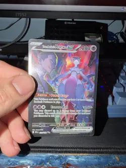 Pokemon Team Rocket's Mewtwo ex 231/182 Special Illustration Rare Holo PSA 10 - Image 1