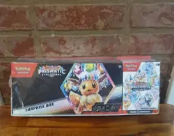 Pokemon Prismatic Evolutions Sam’s Club Exclusive Surprise Box Booster Bundle - Image 1