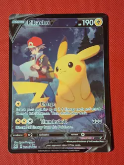 Pokemon TCG - Pikachu V - TG16/TG30 - Lost Origin Trainer Gallery MP - Image 1
