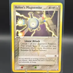 Pokemon TCG Holon's Magnemite 70/113 EX Delta Species Basic 40HP Common Regular - Image 1