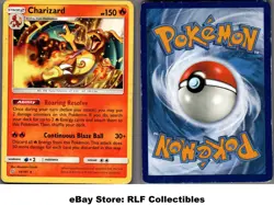 2019 Pokemon, S&M Team Up, #14/181 Charizard, Rare (b) - Image 1