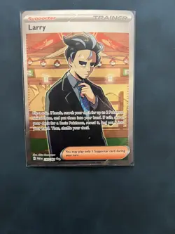 The Pokemon Company Larry 235/182 SV04: Paradox Rift Ultra Rare Full Art Holo T… - Image 1