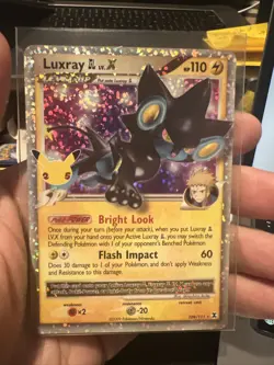 Pokemon TCG Luxray GL LV.X Celebrations: Classic Collection 109/111 NM-MINT - Image 1