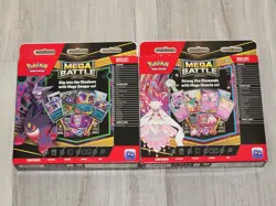 Pokemon TCG Mega Battle Decks (Mega Gengar and Mega Diancie) Lot of 2 New Sealed - Image 2