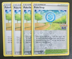 Pokestop 068/078 Pokemon Go Trainer 2 RH 2 Reg NM Playset Pokestop Pokemon LP/NM - Image 1