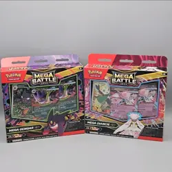 Pokemon Mega Battle Deck Gengar & Diancie ex (Set of 2) ME4 English In Hand - Image 1