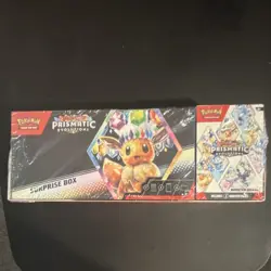Pokemon TCG Prismatic Evolutions Surprise Box Booster Promo Eevee - Image 1