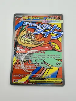 Pokemon TCG Mega Hawlucha Ex 268/217 Mega Attack Rare Ascended Heroes NM - Image 3