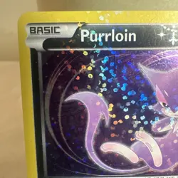 PURRLOIN 2013 POKEMON BLACK & WHITE LEGENDARY TREASURES RADIANT RC13 Q2215 - Image 2