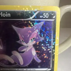 PURRLOIN 2013 POKEMON BLACK & WHITE LEGENDARY TREASURES RADIANT RC13 Q2215 - Image 3