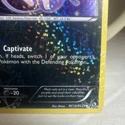 PURRLOIN 2013 POKEMON BLACK & WHITE LEGENDARY TREASURES RADIANT RC13 Q2215 - Image 4