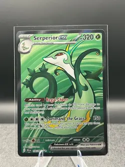 Serperior EX 156/86 - Ultra Rare - Black Bolt - Pokemon TCG NM - A4 - Image 1