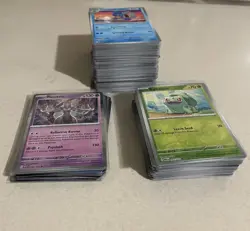 Pokemon 151 Bulk Lot ( 184 Base, 70 Reverse Holo, And 29 Holos) - Image 2