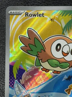 Rowlet MEP 043 Promo - Illustration Rare - Pokemon TCG: 30th Anniversary - DMG - Image 2