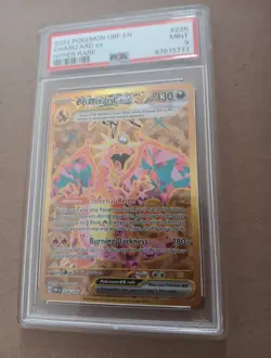 Pokemon 2023 PSA 9 MINT Charizard EX 228 Obsidian Flames Hyper Rare - Image 3