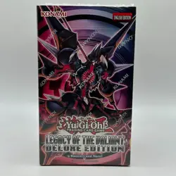Yugioh Legacy of the Valiant: Deluxe Edition Factory Sealed Box-9 Packs,Foils+ - Image 3