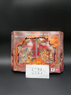 Bandai Namco One Piece Card Game Illustration Box Vol.5 English Booster Promo - Image 1