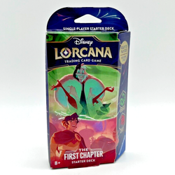 Disney LORCANA: The First Chapter TCG STARTER DECK (EMERALD & RUBY) • SEALED - Image 1