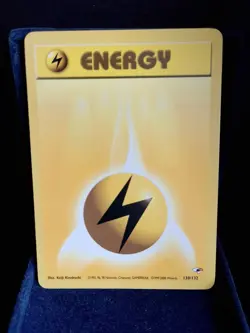 Pokemon TCG Blitz Energy 130/132 Gym Challenge English Vintage Near Mint - Image 1