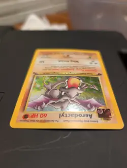 Pokemon TCG Aerodactyl Fossil 1st Edition Holo Rare - Image 3