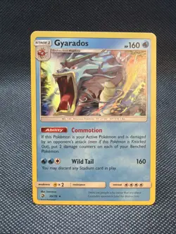 Gyarados 20/70 Holo Rare Pokemon 2018 Dragon Majesty LP - Image 1