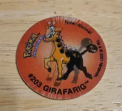 Girafarig Rare Special Edition SE Pokemon Tazo Walkers Collectible - Image 1
