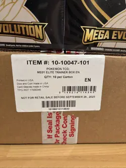 Pokemon Mega Evolution Gardevoir ETB Elite Trainer Box - New Factory Sealed - Image 2