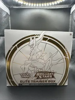 Pokemon TCG Sword & Shield: Brilliant Stars Elite Trainer Box ETB Factory Sealed - Image 1