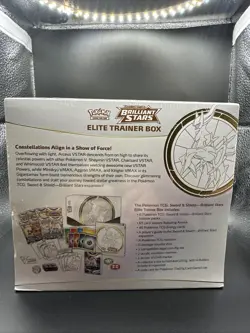 Pokemon TCG Sword & Shield: Brilliant Stars Elite Trainer Box ETB Factory Sealed - Image 2