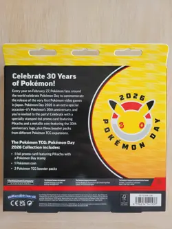 Pokemon Day 2026 30th Anniversary Collection Box / New and Sealed - Image 2