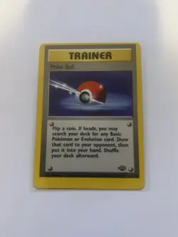 Pokemon Miscut Error Off Center OC Alignment Dot Vintage - Pokeball Jungle WOTC - Image 1