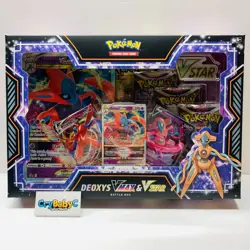 Pokemon Deoxys VMAX & VSTAR Battle Box SWSH 4 Packs 3 Promo 1 Jumbo - Image 1