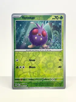 Venonat 048/165 Reverse Holo - Pokemon TCG Scarlet & Violet 151 - Near Mint - Image 1