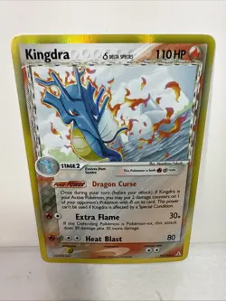 NM Pokemon Kingdra Delta Species Holon Phantoms Holo Rare 10/110 2006 - Image 1