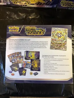 Pokemon TCG Scarlet & Violet Surging Sparks Elite Trainer Box - Image 3