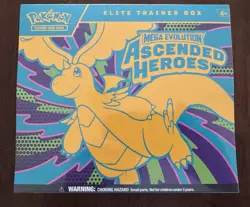 Pokemon Ascended Heroes Elite Trainer Box ETB SEALED IN HAND - QTY Available - Image 1