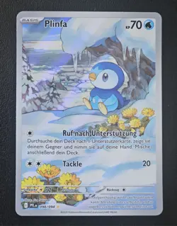 Pokemon Plinfa 098/094 Deutsch Fatale Flammen Near Mint Illustration Full Art #2 - Image 1