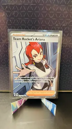 Team Rocket's Ariana - 224/182 Ultra Rare SV10: Destined Rivals Pokemon TCG NM - Image 1